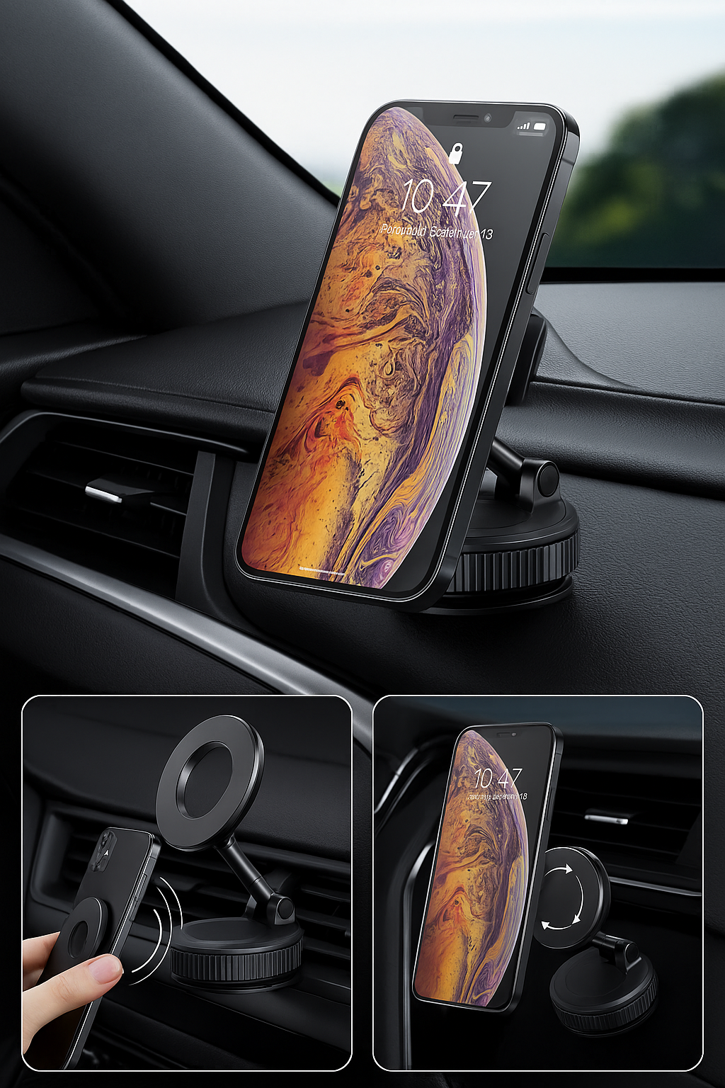 Support Magnétique Élégant pour Téléphone™