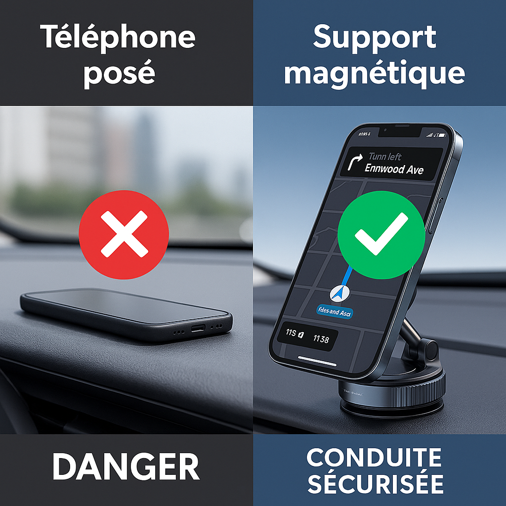 Support Magnétique Élégant pour Téléphone™