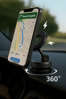 Support Téléphone Magnétique – Ultra-Puissant & 360°