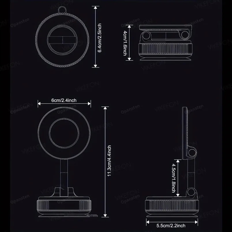 Support Téléphonique Magnétique Flex™