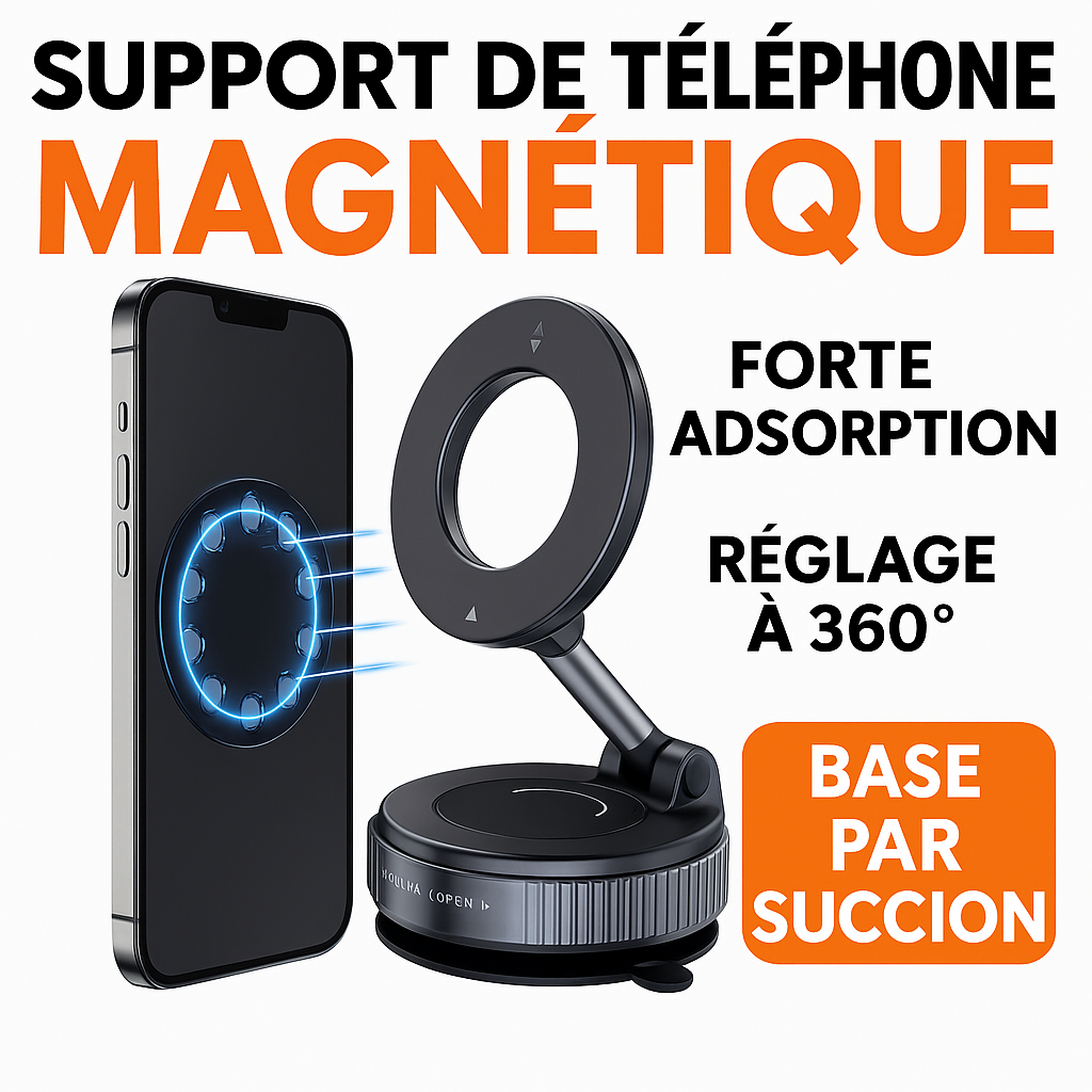 Support Magnétique Élégant pour Téléphone™