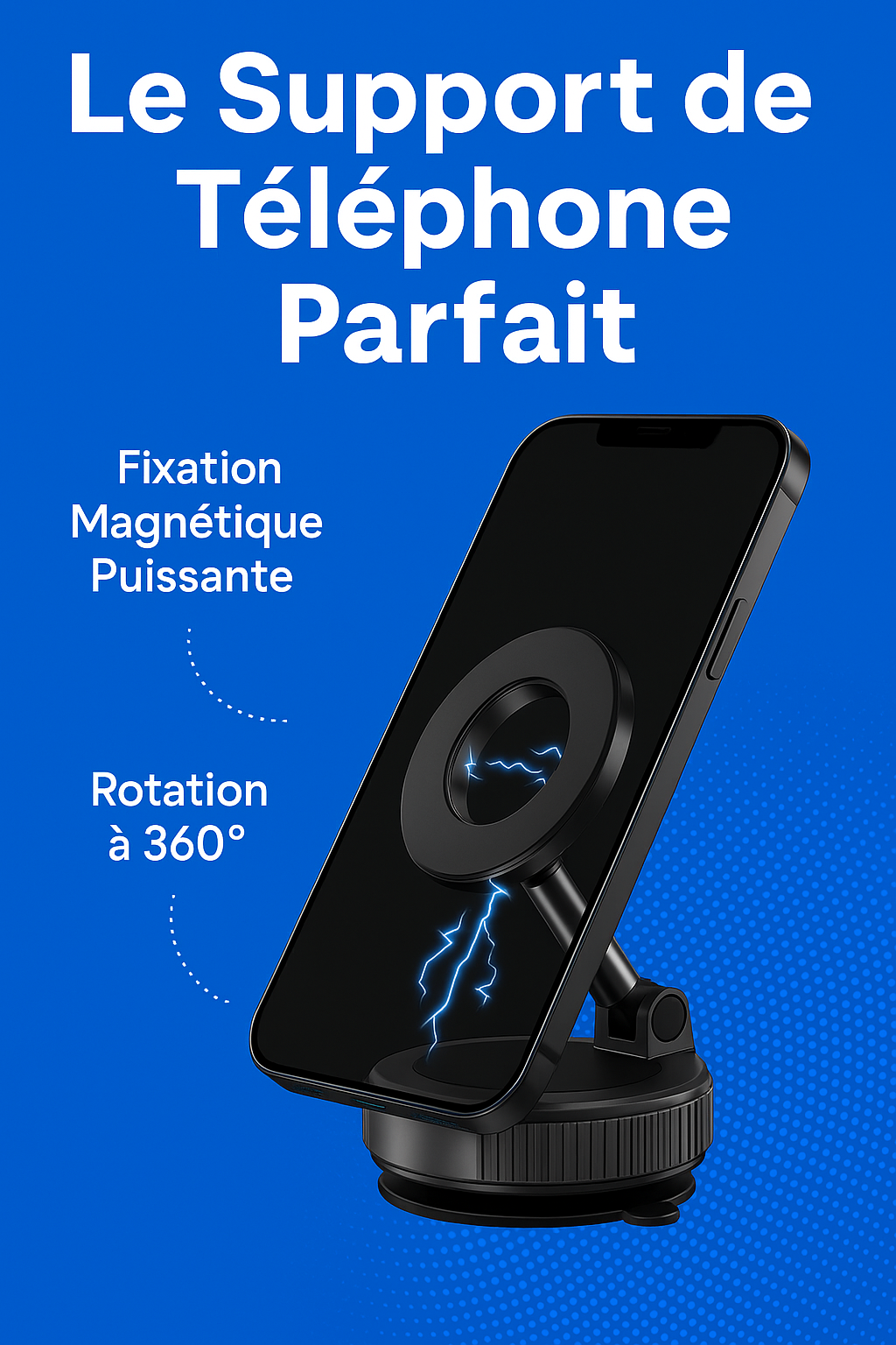 Support Magnétique Élégant pour Téléphone™