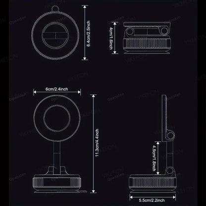 Support Téléphonique Magnétique Flex™